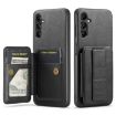 Samsung Galaxy A55 5G Leather Card Holder Phone Case (Black) - 1