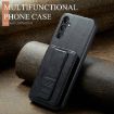 Samsung Galaxy A55 5G Leather Card Holder Phone Case (Black) - 2