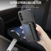 Samsung Galaxy A55 5G Leather Card Holder Phone Case (Black) - 4