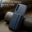 Samsung Galaxy A15 5G Leather Card Holder Phone Case Blue - 2