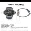 V69 1.85" Color Screen Smart Watch - Bluetooth Call/Heart Rate/Blood Pressure/Oxygen - Silver - 8