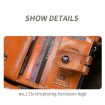BULL CAPTAIN 088 RFID Anti-Theft Vertical Wallet (Coffee) - 3