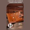 BULL CAPTAIN 088 RFID Anti-Theft Vertical Wallet (Coffee) - 6