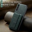 Samsung Galaxy A13 5G Leather Card Holder Phone Case (Green) - 2