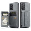 Samsung Galaxy A52 Leather Card Holder Phone Case - Grey - 1