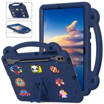 Samsung Galaxy Tab S9 FE+ 12.4 X610N Kids Tablet Case Navy Blue - 1