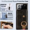 Xiaomi Mix Fold 3 Leather Back Phone Case - Black - 6
