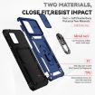 Samsung Galaxy A42 5G Sliding Camshield Holder Phone Case Blue - 3