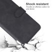 ZTE Blade A72s Leather Phone Case - Black - 5