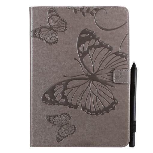 iPad 10.2/Pro 10.5/Air 2019 Butterfly Pattern Leather Case - 1