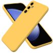 Samsung Galaxy A35 5G Yellow Silicone Shockproof Phone Case - 1