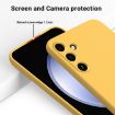 Samsung Galaxy A35 5G Yellow Silicone Shockproof Phone Case - 4