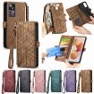 Xiaomi Poco X3 NFC Geometric Zipper Wallet Leather Phone Case - 5