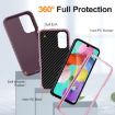 Samsung Galaxy A15 5G Waterproof Rugged Phone Case Purple Pink - 4