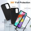 Samsung Galaxy A15 5G Waterproof Rugged Phone Case - Black - 4