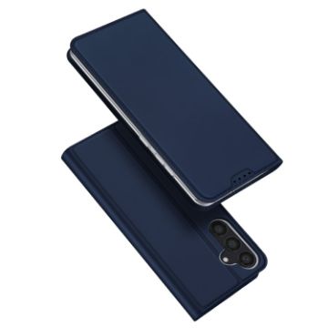 Samsung Galaxy S24 5G DUX DUCIS Skin Pro Series Flip Leather Phone Case Blue - 1