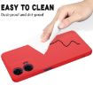 Red Silicone Shockproof Phone Case for Motorola Moto G04/G24 - 7