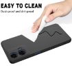 Motorola Moto G04/G24 Liquid Silicone Shockproof Phone Case - Black - 7