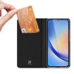 Samsung Galaxy A35 5G DUX DUCIS Skin Pro Series Flip Leather Phone Case - Black - 3