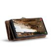 Samsung Galaxy S24 Ultra 5G CaseMe 008 Leather Phone Case (Brown) - 4