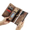 Samsung Galaxy S24 Ultra 5G CaseMe 008 Leather Phone Case (Brown) - 5