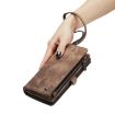 Samsung Galaxy S24 Ultra 5G CaseMe 008 Leather Phone Case (Brown) - 6