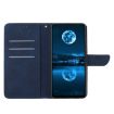Samsung Galaxy Xcover 7 5G Blue Leather Phone Case - 3