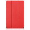 Samsung Galaxy Tab A9 Plus 3-folding Leather Smart Tablet Case - Red - 2