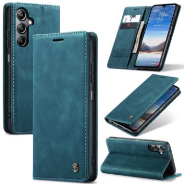 Samsung Galaxy A05s CaseMe 013 Blue Leather Phone Case - 1