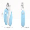 Pet Nail Clipper Dogs And Cats LED Fingernail Trimmers (Light Coffee) - 3