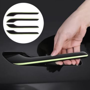 Tesla Model 3/Y 4pcs Car Door Handle Luminous Sticker Set - 1