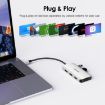 WAVLINK Type-C Docking Station - 2DP + 4K HD + VGA + USB Hub - 8