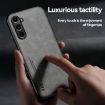 Samsung Galaxy M34 5G Green Leather Back Phone Case - 4