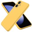 Yellow Silicone Phone Case for Xiaomi Poco M6 5G/Redmi 13C 5G - 1