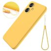 Yellow Silicone Phone Case for Xiaomi Poco M6 5G/Redmi 13C 5G - 2