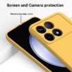 Yellow Silicone Phone Case for Xiaomi Poco X6 Pro 5G/Redmi K70E - 4
