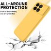 Yellow Silicone Phone Case for Xiaomi Poco X6 Pro 5G/Redmi K70E - 7