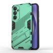 Samsung Galaxy A35 5G Punk Armor Phone Case - Green - 1