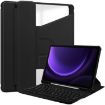 Samsung Galaxy Tab S9 FE 360 Rotation Leather Case with Keyboard - 1