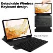 Samsung Galaxy Tab S9+ Smart Leather Case with Keyboard - Black - 6