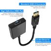 Display Port Male to HDMI Female Adapter Cable, 20cm Length - 3