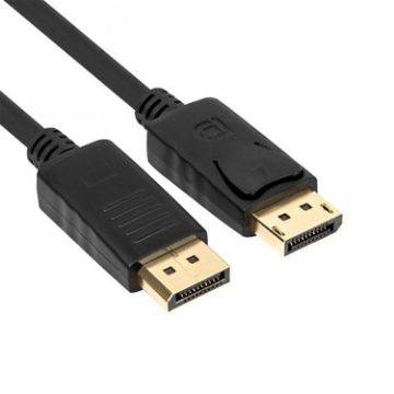 DisplayPort Male to Display Port Male Cable, 1.8m Length - 1