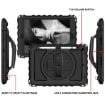 iPad 10.2 Rotating Case with Pencil Holder - Black - 3