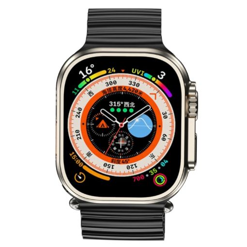GS29 2.08" IP67 Waterproof 4G Android 9.0 Smart Watch - Black - 1