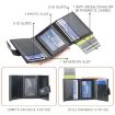 Baellerry RFID Anti-Theft Card Wallet Yellow Brown - 5
