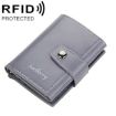 Baellerry RFID Anti-Theft Card Wallet Grey - 1