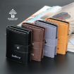 Baellerry RFID Anti-Theft Card Wallet Grey - 9