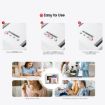 Vaydeer Metal Timed Self-Control Phone Lock Box - Small White - 8