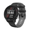 22mm Garmin Vivoactive 4/Venu 2 Silicone Watch Band - Black Grey - 2