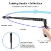 Insta360 X3 PULUZ Rotary Handle Desktop Tripod Stand 110cm Selfie Stick Monopod - 7